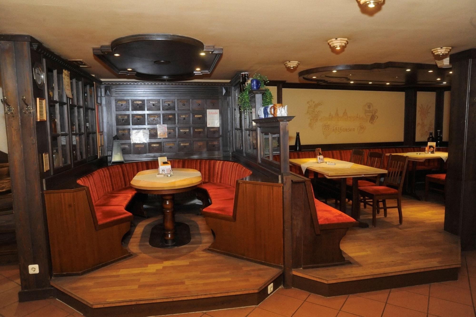 Hotel Brauhaus Zum Loewen Mühlhausen Zewnętrze zdjęcie