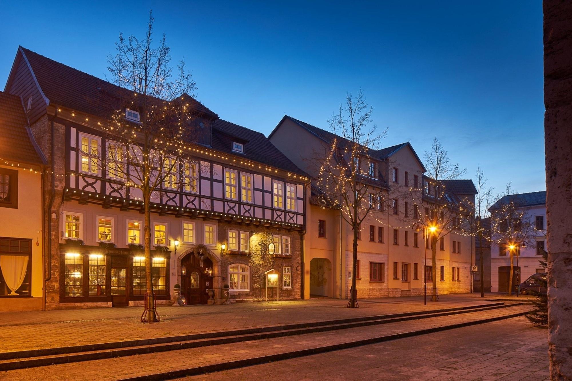 Hotel Brauhaus Zum Loewen Mühlhausen Zewnętrze zdjęcie