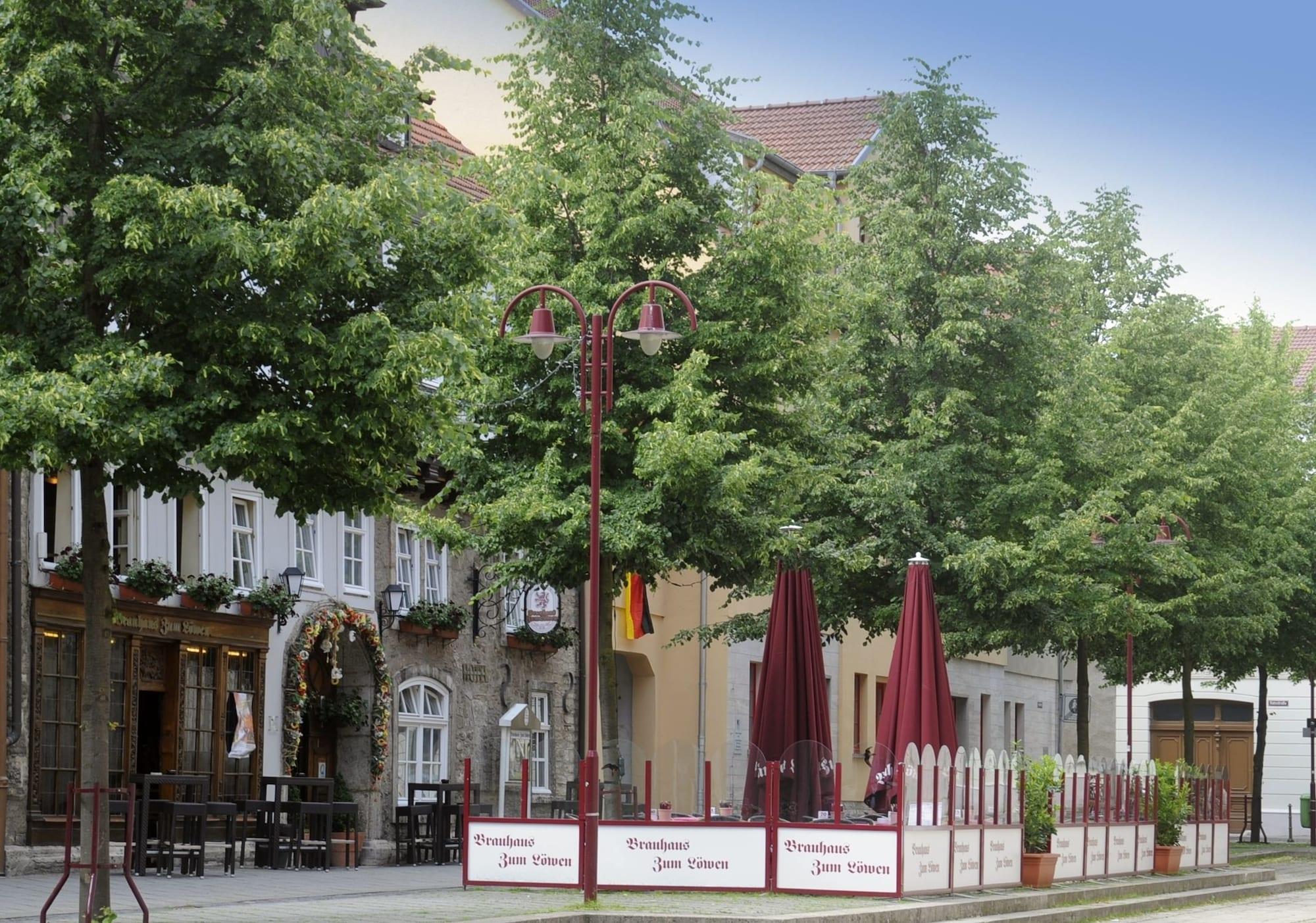 Hotel Brauhaus Zum Loewen Mühlhausen Zewnętrze zdjęcie