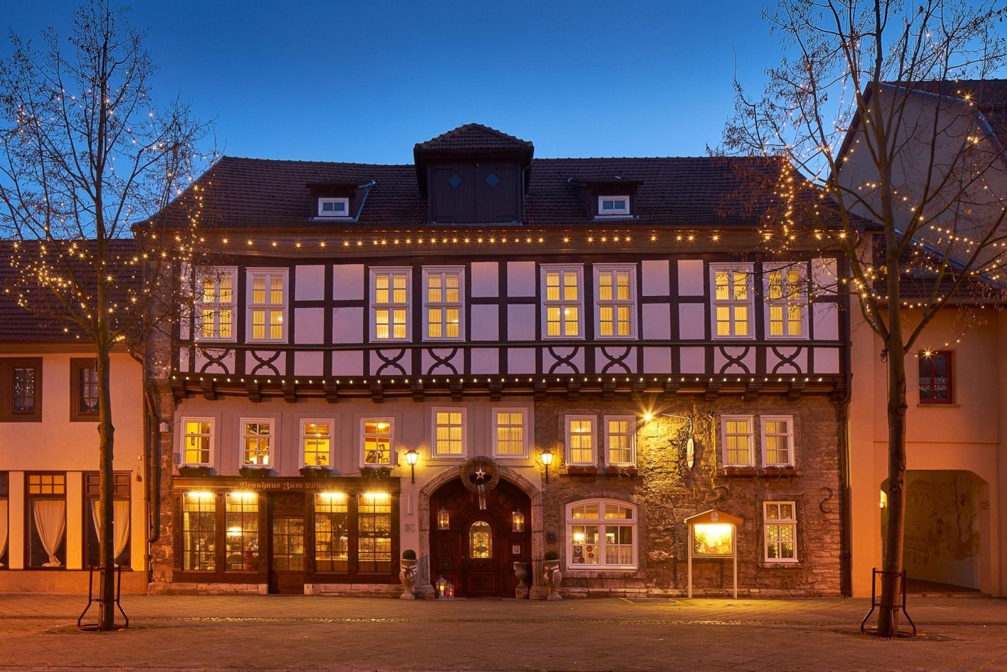 Hotel Brauhaus Zum Loewen Mühlhausen Zewnętrze zdjęcie