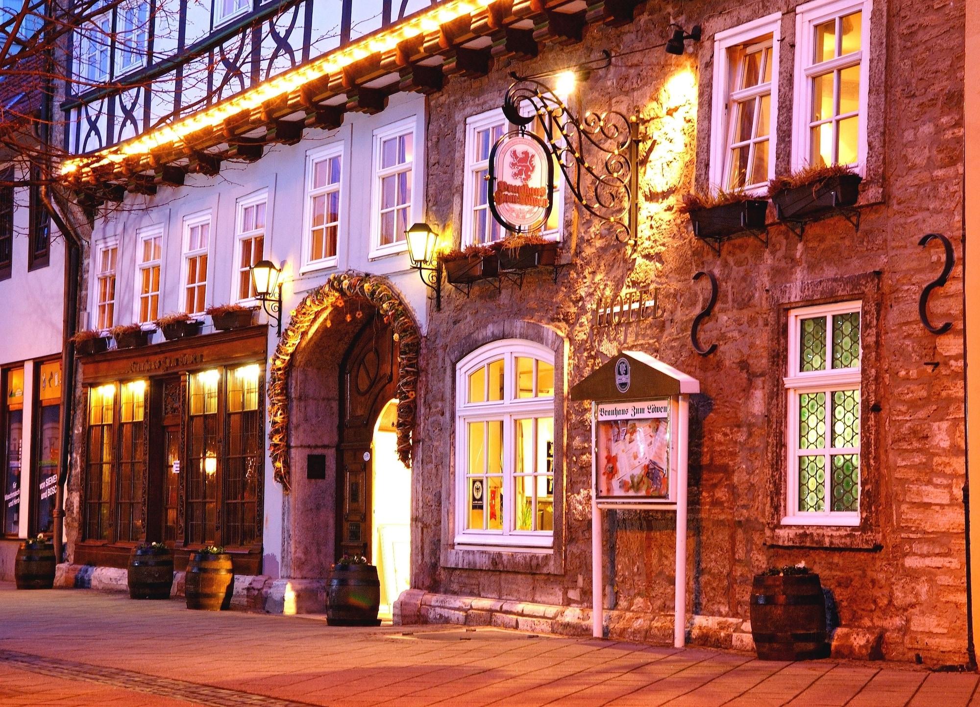 Hotel Brauhaus Zum Loewen Mühlhausen Zewnętrze zdjęcie