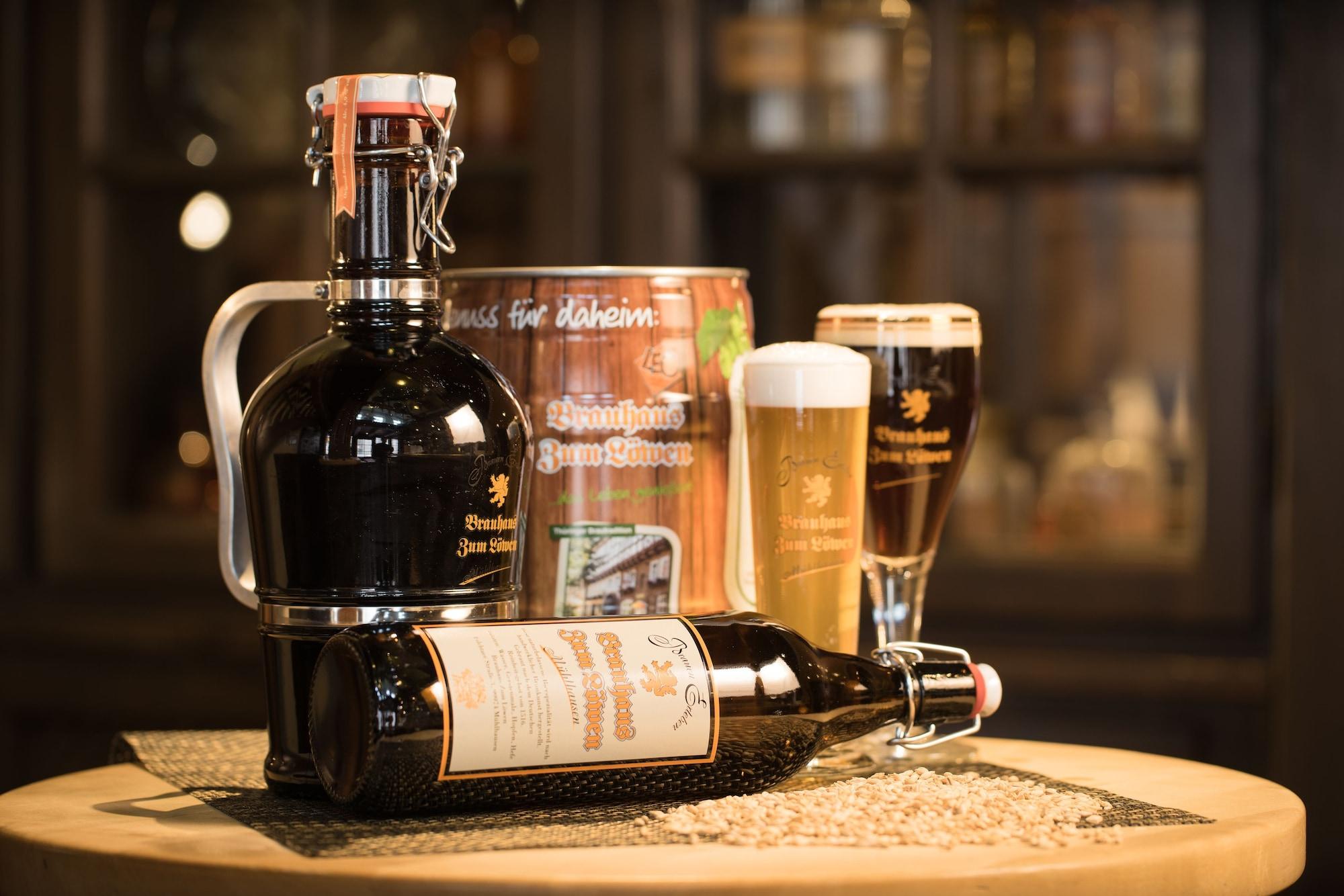 Hotel Brauhaus Zum Loewen Mühlhausen Zewnętrze zdjęcie
