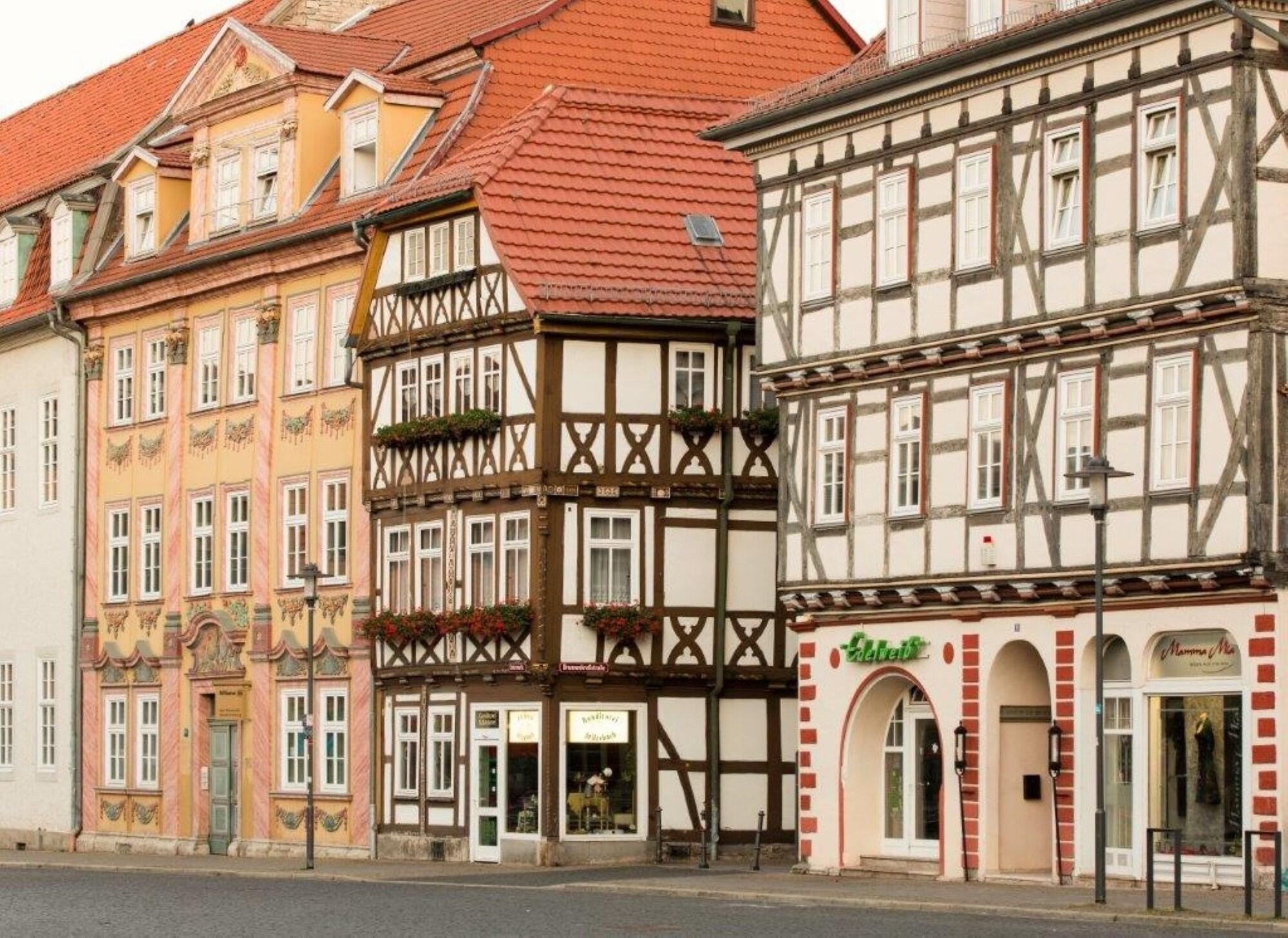 Hotel Brauhaus Zum Loewen Mühlhausen Zewnętrze zdjęcie
