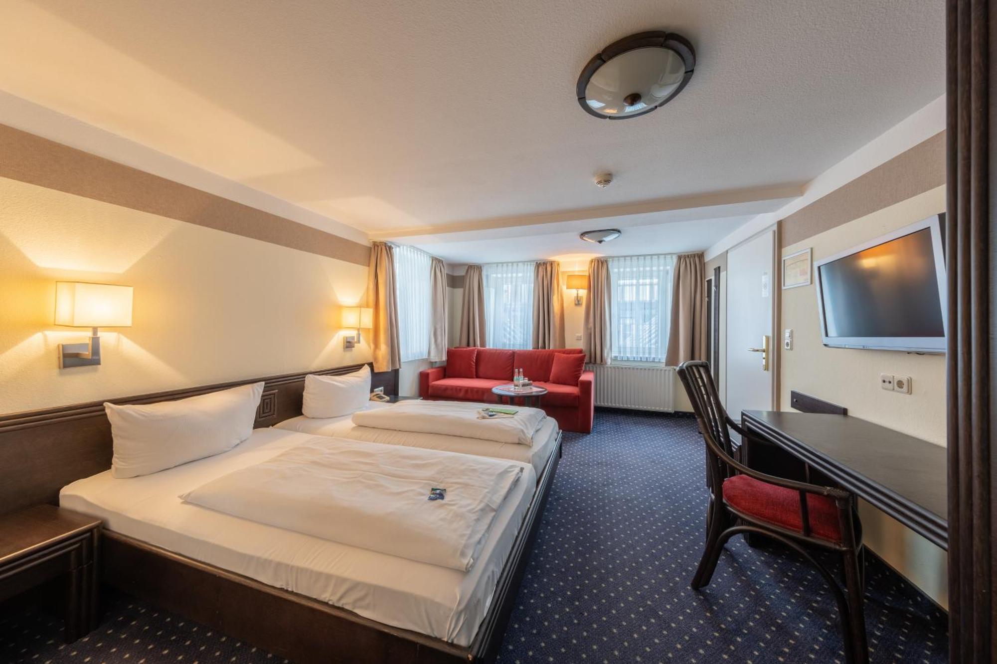 Hotel Brauhaus Zum Loewen Mühlhausen Zewnętrze zdjęcie